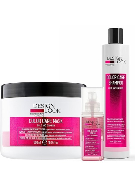 DESIGN LOOK COLOR PACK SHAMPOO 300ML + MASK 500ML + SERUM 100ML