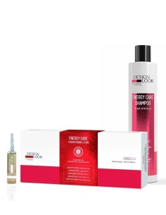 PACK ENERGY CHAMPÚ 300ML + AMPOLLAS 10X12ML DESING LOOK