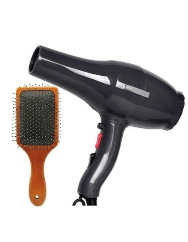 SÈCHE-CHEVEUX PLUMA + BROSSE RAQUETTE