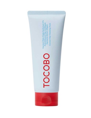 MOUSSE NETTOYANTE À L’ARGILE DE COCO 150 ML TOCOBO
