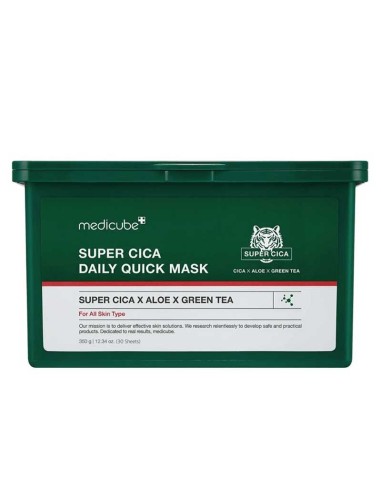 SUPER CICA DAILY QUICK MASK 30u MEDICUBE