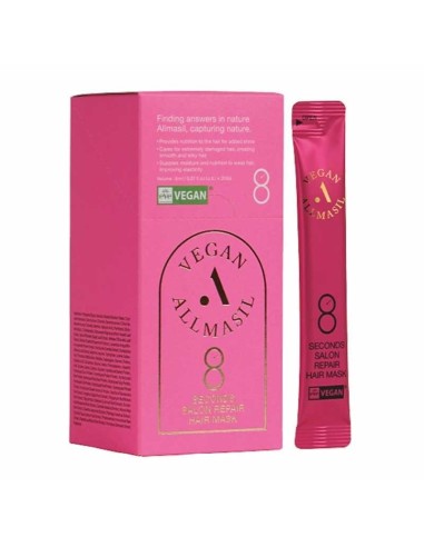 8 SECONDS SALON REPAIR HAIR MASK STICK POUCH 20X8ML ALLMASIL