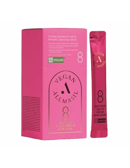 MASQUE CAPILLAIRE REPAIR 8 SECONDS SALON STICK POUCH 20X8ML ALLMASIL