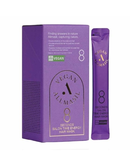 MASQUE CAPILLAIRE TIME ENERGY 8 SECONDS SALON STICK POUCH 20X8ML ALLMASIL