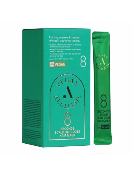 MASQUE CAPILLAIRE ANTI-CHUTE 8 SECONDS SCALP STICK POUCH 20X8ML ALLMASIL