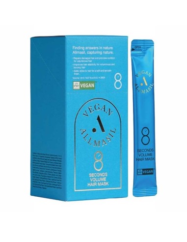 MASQUE CAPILLAIRE VOLUME 8 SECONDS STICK POUCH 20X8ML ALLMASIL