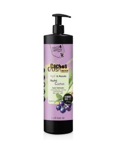 CREMA PARA PEINAR CACHOS CRUSH AÇAI Y AGUACATE 1000ML REAL NATURA
