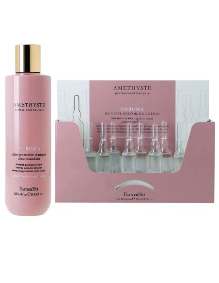 PACK COLOR CHROMA AMPOLLAS 10X10ML + CHAMPÚ 250ML FARMAVITA