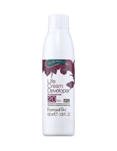 LIFE CREAM DEVELOPER OXIGENADA PEQUEÑA 100ML FARMAVITA