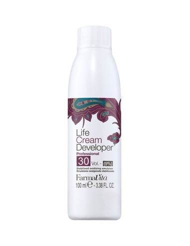 LIFE CREAM DEVELOPER OXIGENADA PEQUEÑA 100ML FARMAVITA