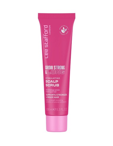 GROW LONG & STRONG STIMULATING SCALP SCRUB 100ML LEE STAFFORD