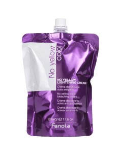 RÈME DÉCOLORANTE NOIRE NO YELLOW 500G FANOLA