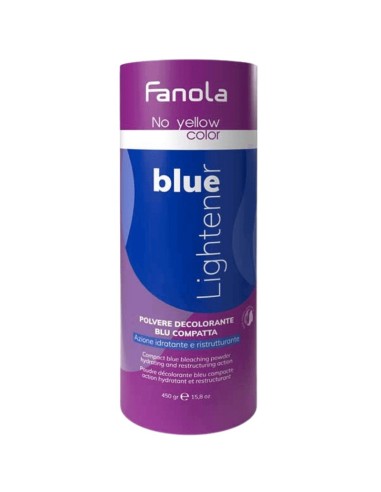 POLVO DECOLORANTE AZUL NO YELLOW 450G FANOLA