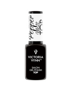 GEL POLISH TOP NO WIPE PEPPER MATT 8ML VICTORIA VYNN