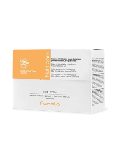 FANOLA LOCION REESTRUCTURANTE NUTRI CARE  10X12ML