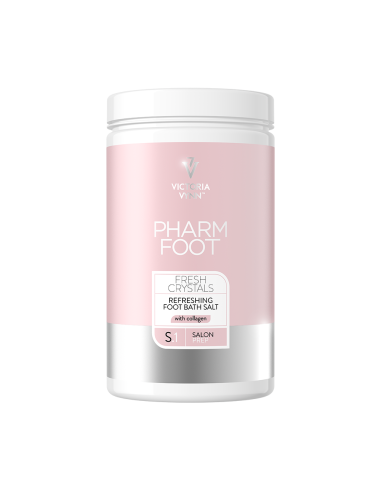 FRESH CRYSTALS REFRESHING FOOT BATH SALT 1250G VICTORIA VYNN