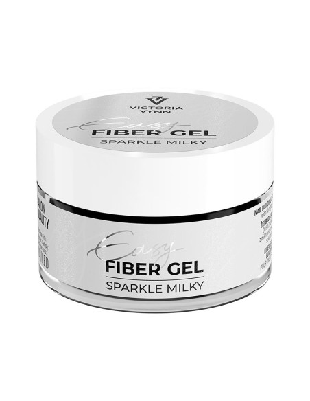 EASY FIBER GEL SPARKLE MILKY VICTORIA VYNN