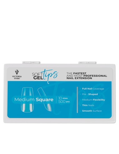 SOFT GEL TIPS 500 UDS VICTORIA VYNN