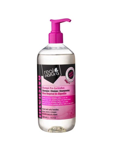 CHAMPÚ SIN SAL PRO-CACHINHOS 500ML REAL NATURA