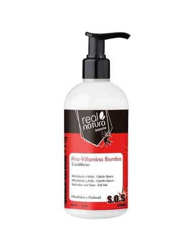 CONDICIONADOR SIN SAL PRO-VITAMINA BOMBA 300ML REAL NATURA