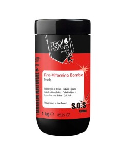 SALT-FREE MASK PRO-VITAMIN BOOST 1KG REAL NATURA