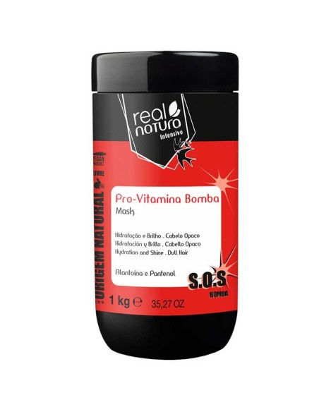 SALT-FREE MASK PRO-VITAMIN BOOST 1KG REAL NATURA