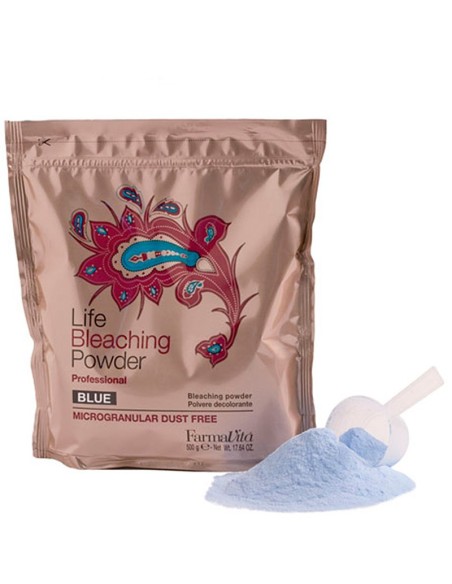 FARMAVITA DECOLORACIÓN AZUL LIFE PROFESIONAL 500Gr