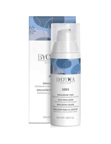 AHA EMULSIÓN PARA EL ROSTRO EXFOLIANTE Y RENOVACIÓN CELULAR NEW  50 ML