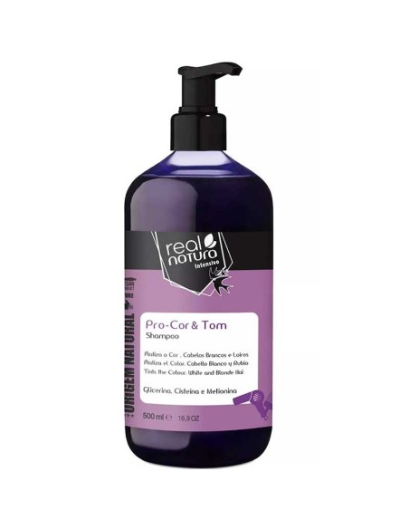 SALT-FREE SHAMPOO PRO-COLOR AND TONE 500ML REAL NATURA
