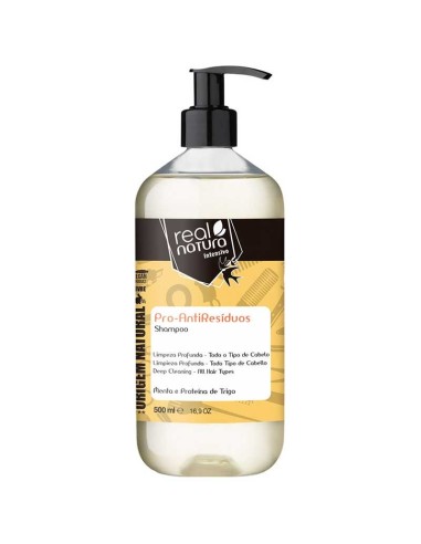 SALT-FREE SHAMPOO PRO-ANTI-RESIDUE 500ML REAL NATURA