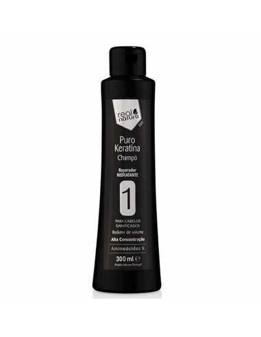 PURE KERATIN SHAMPOO 300ML REAL NATURA