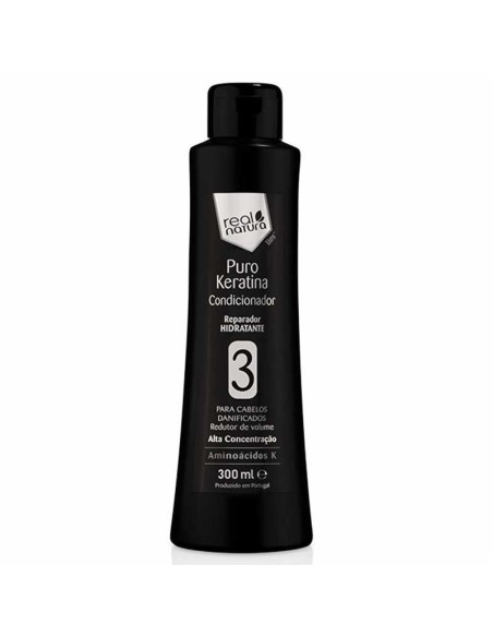 REAL NATURA ACONDICIONADOR SIN SAL PURO KERATINA 300ML