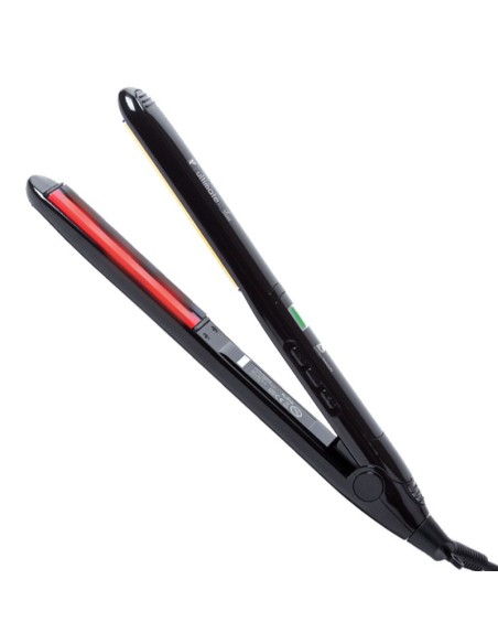 ULTIMATE 4‑IN‑1 SLIM BLACK HAIR STRAIGHTENER PERFECT BEAUTY